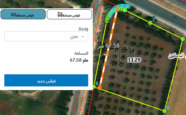 أرض في ام البساتين شارع 40 ,مقابل محطة المناصير  - 560,000 دأ - صورة 1